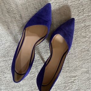 Jcrew suede heels